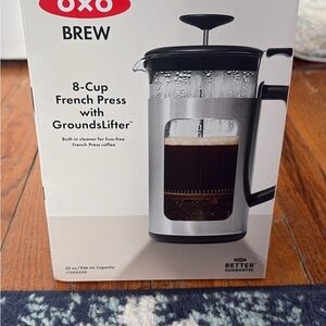 OXO Brew French Press with GroundsLifter